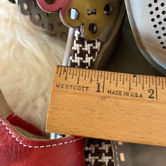 Spring Step L’Artiste Mixed Fabric & Leather Tooling Sz 39 (8.5) - Picture 7 of 13